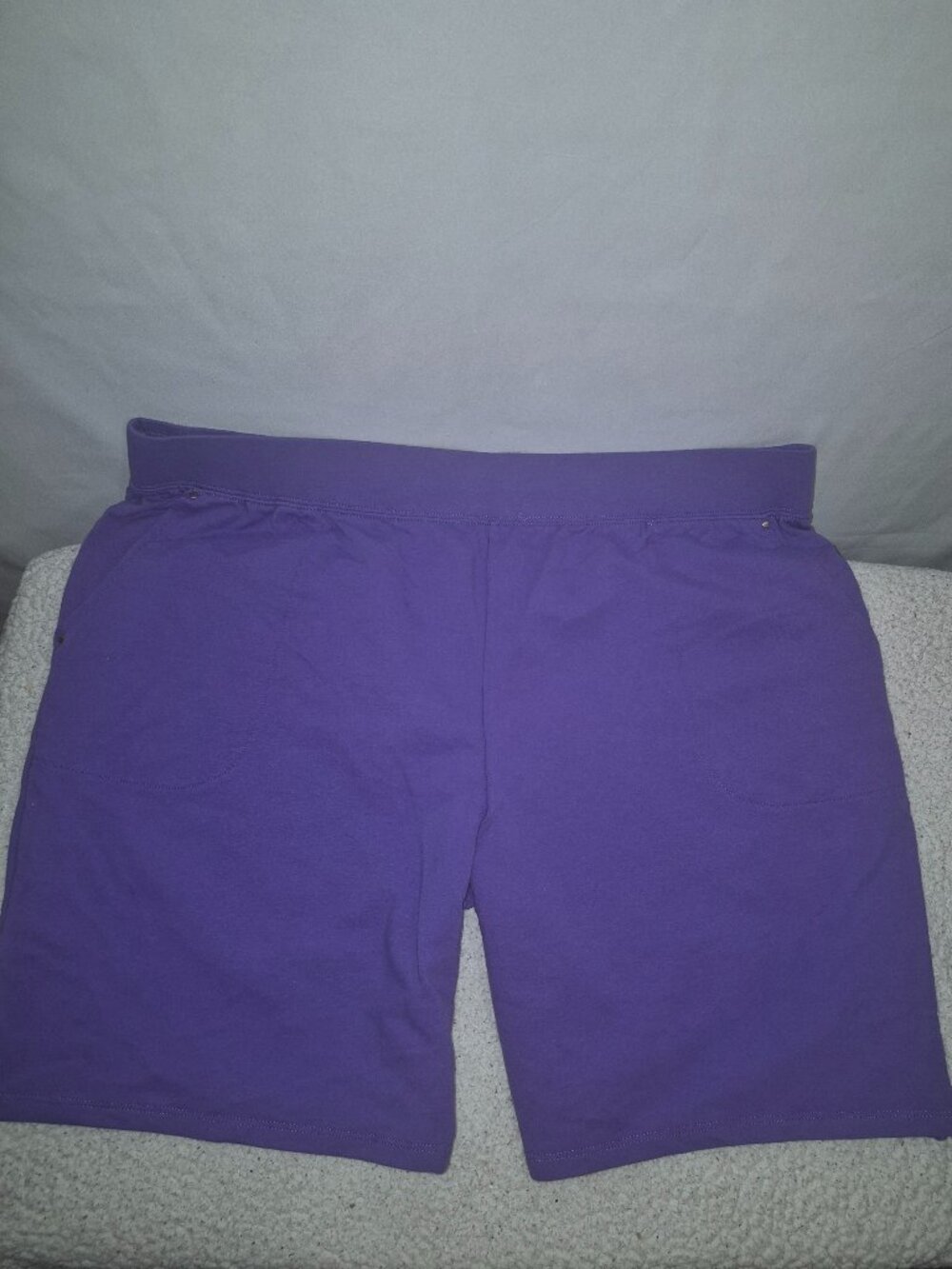 Sport Savvy Ladie\s Purple shorts, in size XL. 38" waist